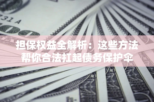 武汉担保权益全解析：这些方法帮你合法扛起债务保护伞