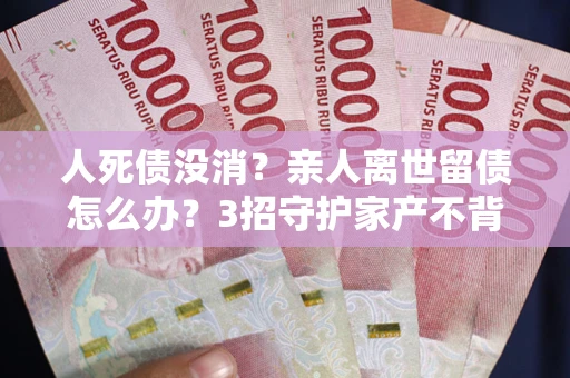 武汉人死债没消？亲人离世留债怎么办？3招守护家产不背锅