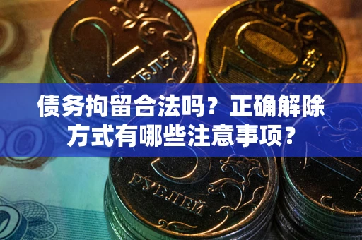 武汉债务拘留合法吗？正确解除方式有哪些注意事项？