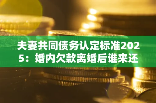 武汉夫妻共同债务认定标准2025：婚内欠款离婚后谁来还？