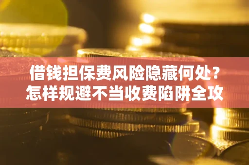武汉借钱担保费风险隐藏何处？怎样规避不当收费陷阱全攻略！